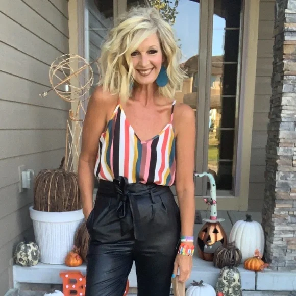 Allison Joy Striped Cami - Picture 14 of 16